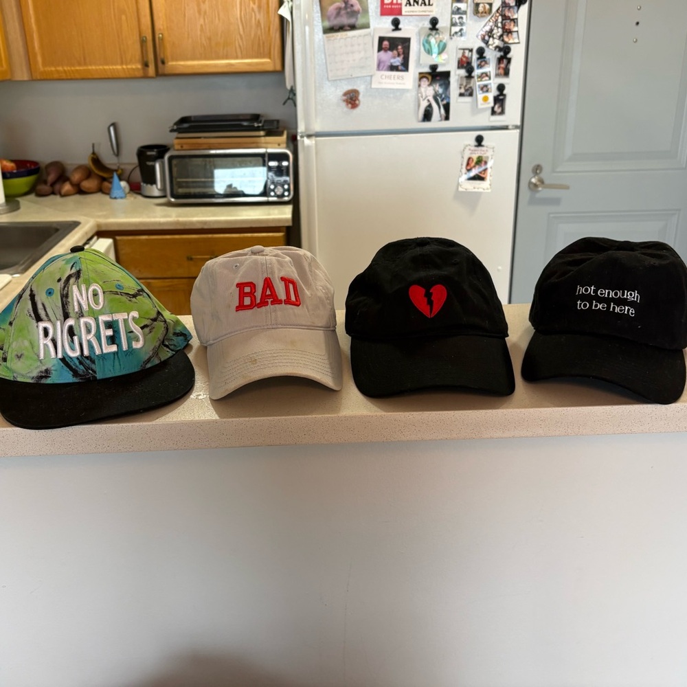 Novelty hat bundle of 4